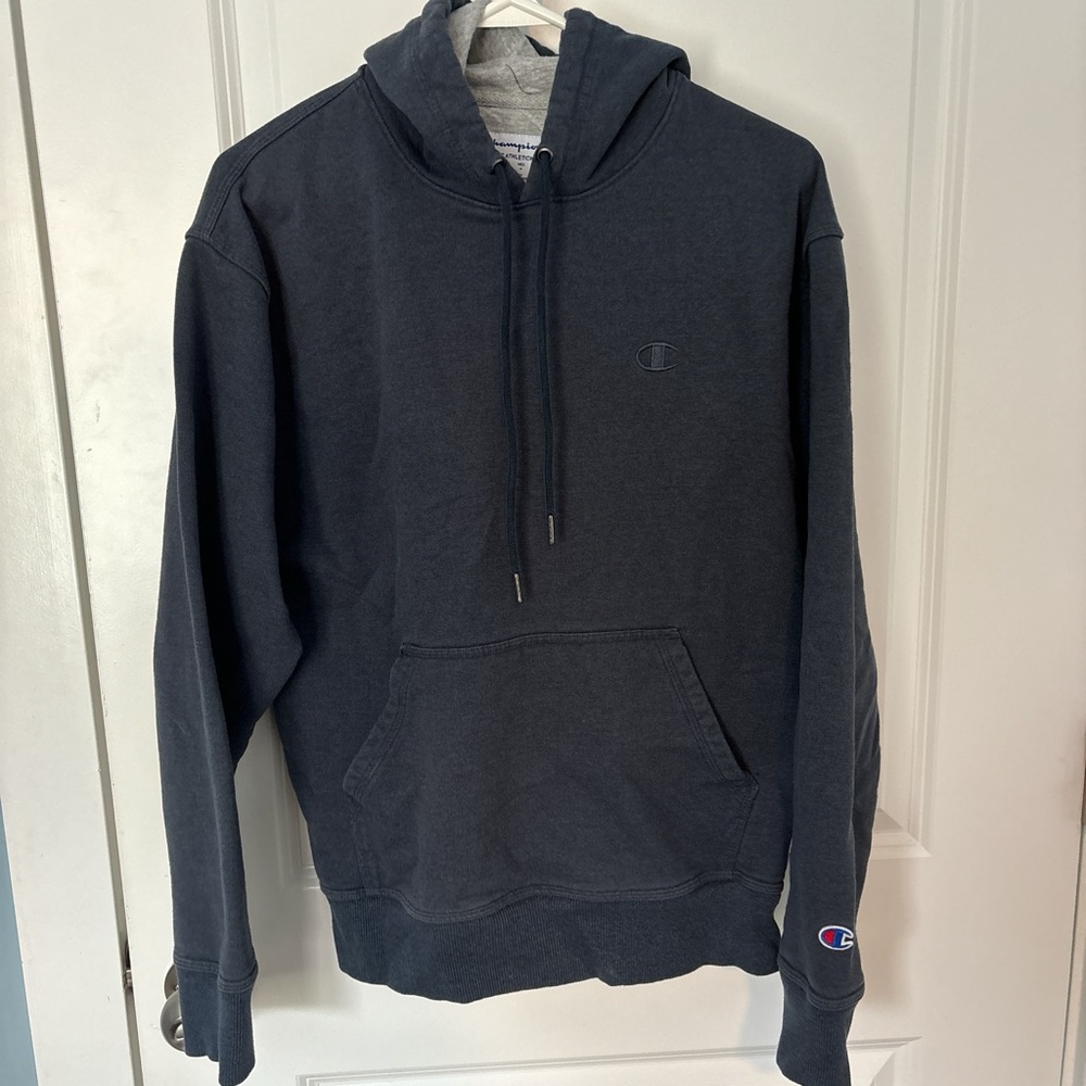 Champion Men's Dark Gray Hoodie